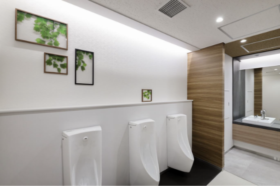 改修後のトイレ